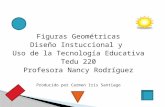 Figuras Geométricas Diseño  I nstuccional  y  Uso de la Tecnología Educativa Tedu  220