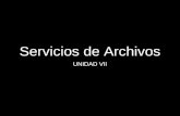 Servicios de Archivos