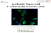 Investigación Translacional  en Enfermedades Neuromusculares: