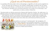 ¿Qué es el Pentecostés?