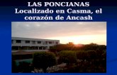 LAS PONCIANAS Localizado en Casma, el corazón de Ancash