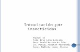 Intoxicación por insecticidas