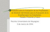 Recinto Universitario de Mayagüez 3 de marzo de 2004