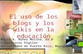 El uso de los blogs y los wikis en la educación