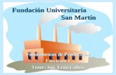 Fundación Universitaria                                  San Martín
