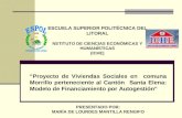 ESCUELA SUPERIOR POLITÉCNICA DEL LITORAL NSTITUTO DE CIENCIAS ECONÓMICAS Y HUMANÍSTICAS (ICHE)