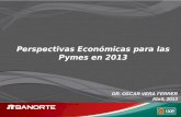Perspectivas Económicas para las Pymes en 2013