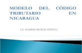 MODELO DEL  CÓDIGO  TRIBUTARIO EN NICARAGUA
