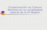 Clusterización v/s Cultura Rentista en la complejidad laboral de la IIª Región