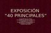 EXPOSICIÓN  “40 PRINCIPALES”