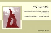 Els castells: Coneixement, experiència i percepció a Catalunya UNA APROXIMACIÓ QUANTITATIVA