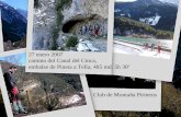 27 enero 2007 camino del Canal del Cinca,  embalse de Pineta a Tella, 485 md. 5h 30’