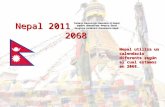 Nepal 2011 –                     2068