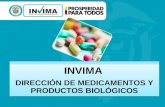 INVIMA DIRECCIÓN DE MEDICAMENTOS Y PRODUCTOS BIOLÓGICOS
