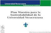 Plan Maestro para la Sustentabilidad de la Universidad Veracruzana