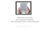 Negociación Internacional de Derechos  Digitales