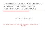 VMNI EN AGUDIZACIÓN DE EPOC Y OTRAS ENFERMEDADES RESPIRATORIAS CRÓNICAS