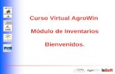 Curso Virtual AgroWin  Módulo de Inventarios Bienvenidos.