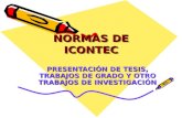 NORMAS DE ICONTEC