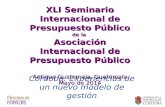XLI Seminario Internacional de Presupuesto Público de la
