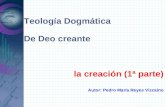 Teología Dogmática De Deo creante