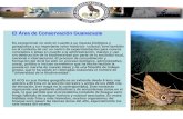 El Área de Conservación Guanacaste