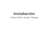 Instalación Stella Maris Angel Villegas