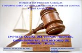 EMPRESA SOCIAL DEL ESTADO HOSPITAL  DEPARTAMENTAL SAN ANTONIO DE PITALITO – HUILA