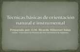 Técnicas básicas de orientación natural e instrumental