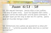 Juan 6:51  -  58