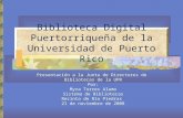Biblioteca Digital Puertorriqueña de la Universidad de Puerto Rico