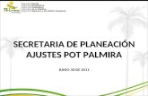 SECRETARIA DE PLANEACIÓN AJUSTES POT PALMIRA
