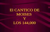El CANTICO DE MOISES  Y LOS 144,000