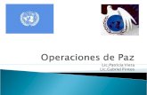 Operaciones de Paz Lic.Patricia Vieta Lic.Gabriel  Pintos