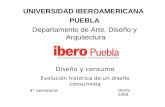 UNIVERSIDAD IBEROAMERICANA   PUEBLA   Departamento de Arte, Diseño y Arquitectura