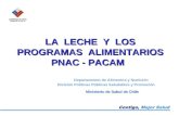 LA  LECHE  Y  LOS PROGRAMAS  ALIMENTARIOS PNAC - PACAM