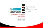 Audiencia Pública  INS-2012