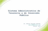 Sistema Administrativo de Tesorería y de Inversión Publica