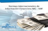Normas Internacionales de Información Financiera NIC - NIIF