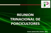 REUNION TRINACIONAL DE PORCICULTORES