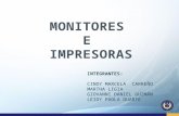 MONITORES  E  IMPRESORAS