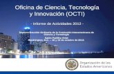 Jorge Dur á n,  Oficina de Ciencia, Tecnología y Innovación (OCTI)