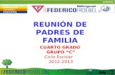 REUNIÓN DE PADRES DE FAMILIA