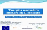 “Energías renovables offshore en el contexto regional”