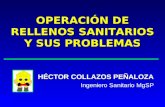 OPERACIÓN DE RELLENOS SANITARIOS Y SUS PROBLEMAS