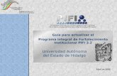 PROGRAMA INTEGRAL DE FORTALECIMIENTO INSTITUCIONAL