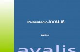 Presentació  AVALIS