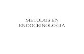 METODOS EN ENDOCRINOLOGIA