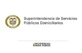 SUPERINTENDENCIA DE SERVICIOS PÚBLICOS DOMICILIARIOS
