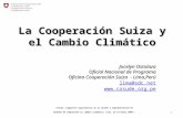 La Cooperación Suiza y el Cambio Climático